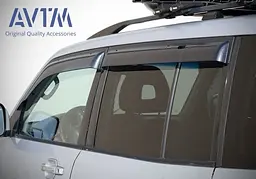 Дефлектори вікон вітровики для Mitsubishi Pajero Wagon (широкі) 2000-2006;2006-