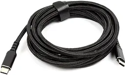 Кабель San Guan USB Type-C - USB Type-C (M/M) PD 60W, 3 м, Black (CA914104) - мініатюра 2