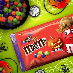 Драже M&m's Halloween Goul's Mix Peanut Butter 260.8 g - мініатюра 6