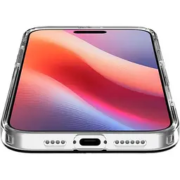 Прозорий чохол Spigen Liquid Crystal Glitter Crystal Quartz для iPhone 16 Pro Max (ACS07985) - мініатюра 5