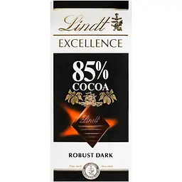 Шоколад Lindt Excellence швейцарський 85% 100 г (389615) - мініатюра 1