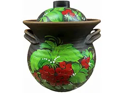 Супник СЛОВ'ЯНОЧКА 5л з ручками калина 46760