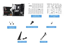 MSI Материнська плата PRO B850M-P WIFI sAM5 B850 4xDDR5 M.2 HDMI DP WiFi BT mATX - мініатюра 2