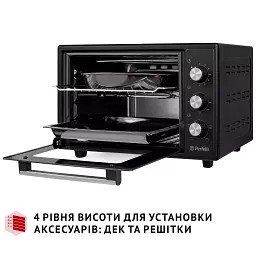 Електрична піч Perfelli MIRAGE 37 BLACK - мініатюра 11