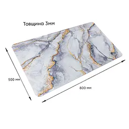 Вологопоглинаючий килимок Sticker Wall 500х800х3мм SW-00002543 - мініатюра 3