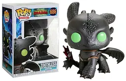 Фігурка Funko Pop Фанко Поп Як приручити дракона Беззубик 10см HTTYD 686 - мініатюра 2