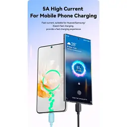 Дата кабель USB-C to USB-C 1.0m 100W white Essager (EXCTT1-WL02-P) - мініатюра 6