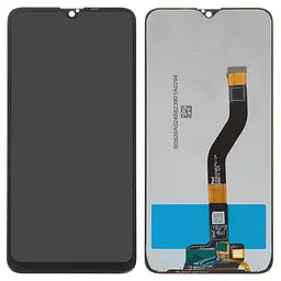 Дисплей Samsung A107 Galaxy A10s, чорний, без рамки, Original (PRC), original glass