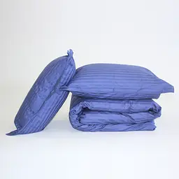 Постільна білизна MirSon Satin 30-0020SmokyBlue 160х220 Сімейний (2200005255384) - мініатюра 10