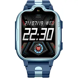 Дитячі наручні смарт годинник K15 з камерою, GPS відстеженням і 4G / WiFi Blue (16421) - мініатюра 2