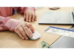 Миша Logitech Mobi Fold White (910-007631) - мініатюра 6