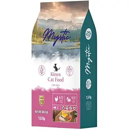 Сухий корм для кошенят Mystic з куркою, 1,5 кг