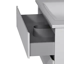 Тумба підвісна AM.PM X - Joy 100 см з умывальником (M85-FHX1002-WC1002WG38) - мініатюра 7