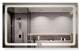 Дзеркало Dusel DE-M3001 75x120 см, Білий