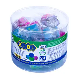 Набір гумок Zibi Fun Cube 24 шт ZB.5460