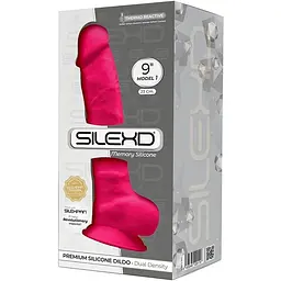 Фалоімітатор SilexD Tomas Pink (MODEL 1 Size 9in) - мініатюра 3