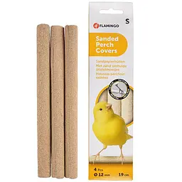 Flamingo sanded perch covers жердочка з піщаним покриттям для птахів 12 мм 4 од