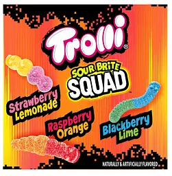 Желейні цукерки Trolli Sour Brite Squad Gummy Candy 120г - мініатюра 7