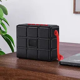 Портативна колонка XPRO BR16 5Вт USB AUX FM Bluetooth чорна (ЦУ-00032907) - мініатюра 4