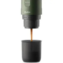 Портативна кавоварка Outin Nano Espresso Machine Forest Green (OTEM-01-FG) [168802] - мініатюра 2