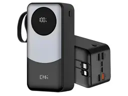 Зовнішній акумулятор (Power Bank) King Power KPG-502 50000mAh 22.5W Black