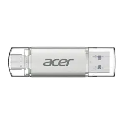 Флеш-накопичувач USB 32Gb UT300, Silver, Type-C / USB 3.2 Gen 1 (BL.9BWWA.588) Acer teh0029156 - мініатюра 2