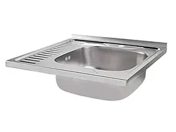 Мийка накладна Brinex 600х600х160мм 1 6060-R, Satin 0,6мм BRIN6060RSAT06