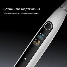 Електрична зубна щітка Oclean X Pro 20 Electric Toothbrush White - мініатюра 7