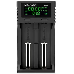 Зарядное устройство для LiitoKala , 2x(Lion/LiFePO4/NiMH/NiCd), Auto Polarity, Display (Lii-S2)