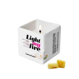 Масажна свічка Love To Love LIGHT MY FIRE Musc (80 мл) без парабенів та консервантів Love To Love SO1396 102503