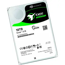 Жорсткий диск 3.5" Seagate Exos X18 18TB SATA 256MB [ST18000NM000J] [105228] - мініатюра 2