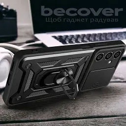 Панель BeCover Military для Samsung Galaxy A25 5G SM-A256 Black (711010) - мініатюра 3