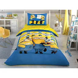 Комплект постільної білизни TAC Disney Minions Perfect Напівторний Різнокольоровий 000229589