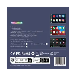 Приставка в авто CarlinKit TBox Ambient 8/128 ГБ Android 13 — YouTube, Netflix, ігри через CarPlay - мініатюра 10