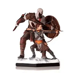 Фігурка Бог війни Кратос і Атрей God of War Kratos and Atreus 20 см FC GW KA 20 - мініатюра 2
