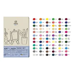 Набір кольорових лінерів, 72 кольори, IDEA10-AL72SET, 99IDEAS