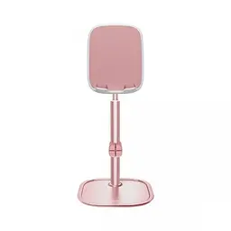 Настільний тримач для телефона Baseus Literary Youth Desktop Bracket (+Wireless Charging) Rose gold SUWY-D0R
