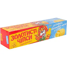 Чипси картопляні Золотисті зі смаком вершкового масла з сіллю 100 г - мініатюра 3
