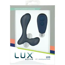 Вібромасажер простати Lux Active LX3 Vibrating Anal Trainer пульт ДК - мініатюра 4