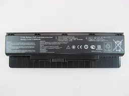 Акумулятор для ноутбука Asus A32-N56, 5200 mAh, 6cell, 10.8V, Li-ion, чорний
