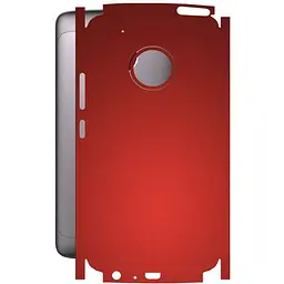 Защитная пленка StatusSKIN для Motorola Moto G5 Plus Корпус Винил красная матовая