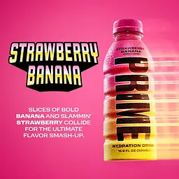 Напій Prime Hydration Strawberry Banana 500 мл - мініатюра 8