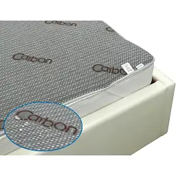 Наматрацник Руно Carbon водонепроникний 160х200 см сірий (827Carbon) - мініатюра 2