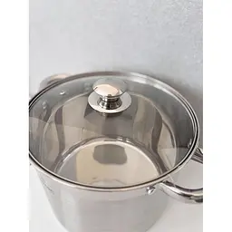 Каструля Vinnarc Classic Індукція нержавіюча з кришкою 11 л 26х21см (5311-VN) - мініатюра 2