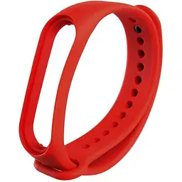 Ремінець Silicone Mi Band 7 Червоний (10)