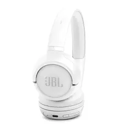 Навушники бездротові JBL Tune 530BT, White, Bluetooth, мікрофон, акумулятор 450 mAh, активне шумозаглушення, технологія "Pure Bass", кнопки на чашках навушників (JBLT530BTWHTEU) - мініатюра 6