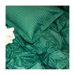 Постільна білизна MirSon SatinStripe 30-0017Green 143х210 Сімейний (2200005254110) - мініатюра 6