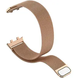 Ремінець DK Metal Milanese Loop Magnetic для Oppo Watch 41mm (rose gold) - мініатюра 2