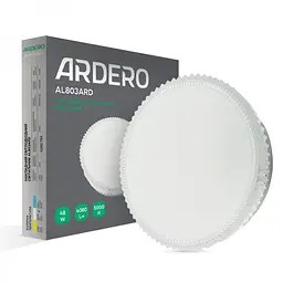 Свiтильник свiтлодiодний Ardero AL803ARD накладний 48W 5000K (80181) - мініатюра 2