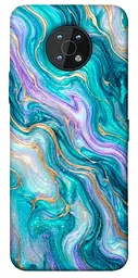 TPU чехол Demsky Mermaid marble для Nokia G50